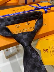 	 Bagsaaa Louis Vuitton Damier Classique Tie In Black - 3