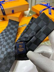 	 Bagsaaa Louis Vuitton Damier Classique Tie In Black - 4
