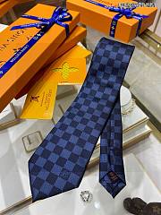 	 Bagsaaa Louis Vuitton Damier Classique Tie In Blue - 1