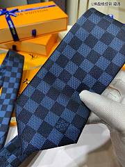 	 Bagsaaa Louis Vuitton Damier Classique Tie In Blue - 4