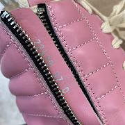 Bagsaaa Rick Owens Pink Leather Sneaker Boots - 2