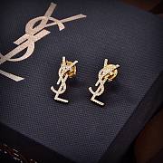 Bagsaaa YSL Gold Earrings - 1