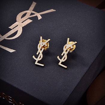 Bagsaaa YSL Gold Earrings