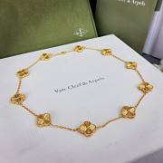 Bagsaaa Van Cleef & Arpels Vinatge Alhambra necklace, 10 motifs - 1
