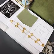 Bagsaaa Van Cleef & Arpels Vinatge Alhambra necklace, 10 motifs - 5