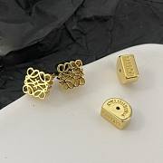 Bagsaaa Loewe Gold Earrings - 1