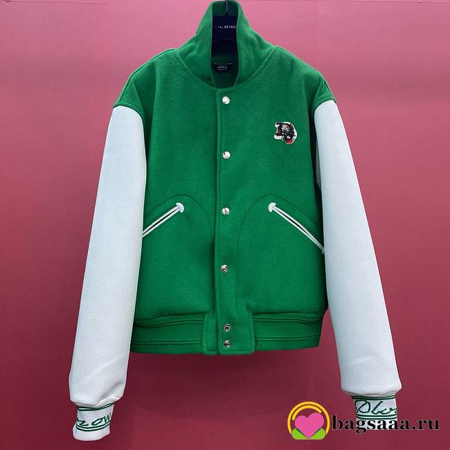 Bagsaaa Dior Baseball Green Jacket - 1