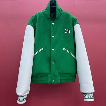 Bagsaaa Dior Baseball Green Jacket
