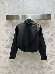 Bagsaaa Louis Vuitton Faux Leather Circle Top - 1