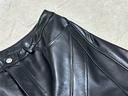 	 Bagsaaa Balenciaga Biker Leather Pant In Black - 5
