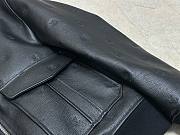 Bagsaaa Louis Vuitton Leather Jacket In Black - 4