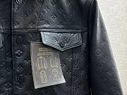 	 Bagsaaa Louis Vuitton Monogram Leather Jacket in black - 4