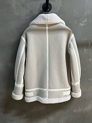 	 Bagsaaa Fendi White Shearling Jacket - 6