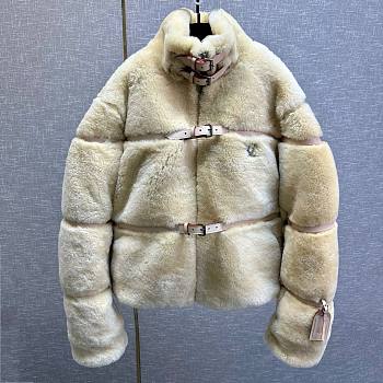 Bagsaaa Louis Vuitton Shearling Coat