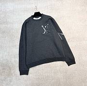 Bagsaaa Louis Vuitton Cotton Crewneck Volcanic Ash Grey - 3