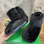 	 Bagsaaa Bottega Veneta Shearling Black Boots - 5