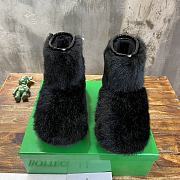	 Bagsaaa Bottega Veneta Shearling Black Boots - 4