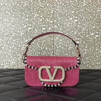 	 Bagsaaa Valentino Garavani Mini loco pink - 19x10.5x5cm