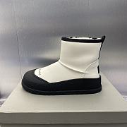 	 Bagsaaa Balenciaga Snow Black & White Boots - 5