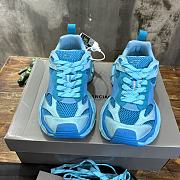 	 Bagsaaa Balenciaga Sneaker in blue mesh and polyurethane - 5