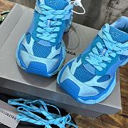 	 Bagsaaa Balenciaga Sneaker in blue mesh and polyurethane - 4