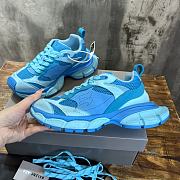 	 Bagsaaa Balenciaga Sneaker in blue mesh and polyurethane - 3