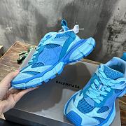 	 Bagsaaa Balenciaga Sneaker in blue mesh and polyurethane - 2
