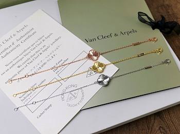 Bagsaaa Van Cleef & Arpels Gold 1 motif Bracelet