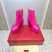 	 Bagsaaa Valentino Vlogo Pink Boots - 4