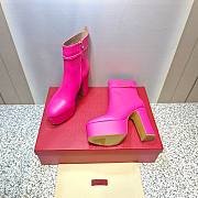 	 Bagsaaa Valentino Vlogo Pink Boots - 3