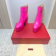 	 Bagsaaa Valentino Vlogo Pink Boots - 2