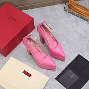 	 Bagsaaa Valentino Leather Tan-Go Pumps 155 Pink - 2
