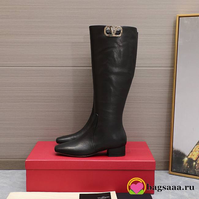 Bagsaaa Valentino Garavani VLogo Type boots in black - 1