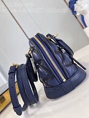 	 Bagsaaa Louis Vuitton Alma BB Blue In Crisscross lining - 23x17x11cm - 6