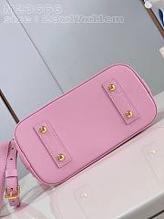 	 Bagsaaa Louis Vuitton Alma BB Pink In Crisscross lining - 23x17x11cm - 6