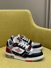 Bagsaaa Louis Vuitton Red Trainer Sneaker - 1