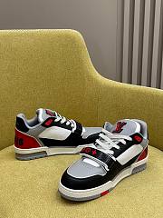 Bagsaaa Louis Vuitton Red Trainer Sneaker - 4