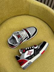 Bagsaaa Louis Vuitton Red Trainer Sneaker - 3