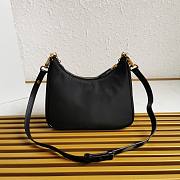 Bagsaaa Prada Re-Nylon and brushed leather mini-bag - 22*19.5*6cm - 5