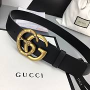 Bagsaaa Gucci Black Leather Belt  - 6