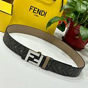 	 Bagsaaa Fendi Belt In Silver Hardware - 5