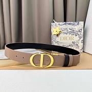 Bagsaaa Dior Belt In Nude Leather - 4