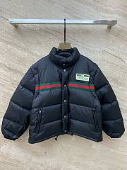 Bagsaaa Gucci Down Black Jacket  - 1