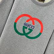 Bagsaaa Gucci Grey Hoodies - 4