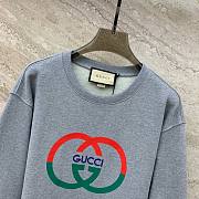 Bagsaaa Gucci Grey Hoodies - 3