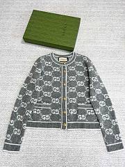 	 Bagsaaa Gucci Cardigan In Grey - 1