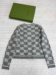 	 Bagsaaa Gucci Cardigan In Grey - 6