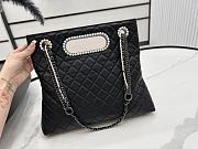 Bagsaaa Chanel Black Lambskin Bag - 32x28x5cm - 2