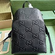 	 Bagsaaa Gucci Jumbo GG Backpack In Black - 32x 42x 16cm - 1