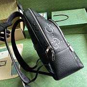 	 Bagsaaa Gucci Jumbo GG Backpack In Black - 32x 42x 16cm - 3